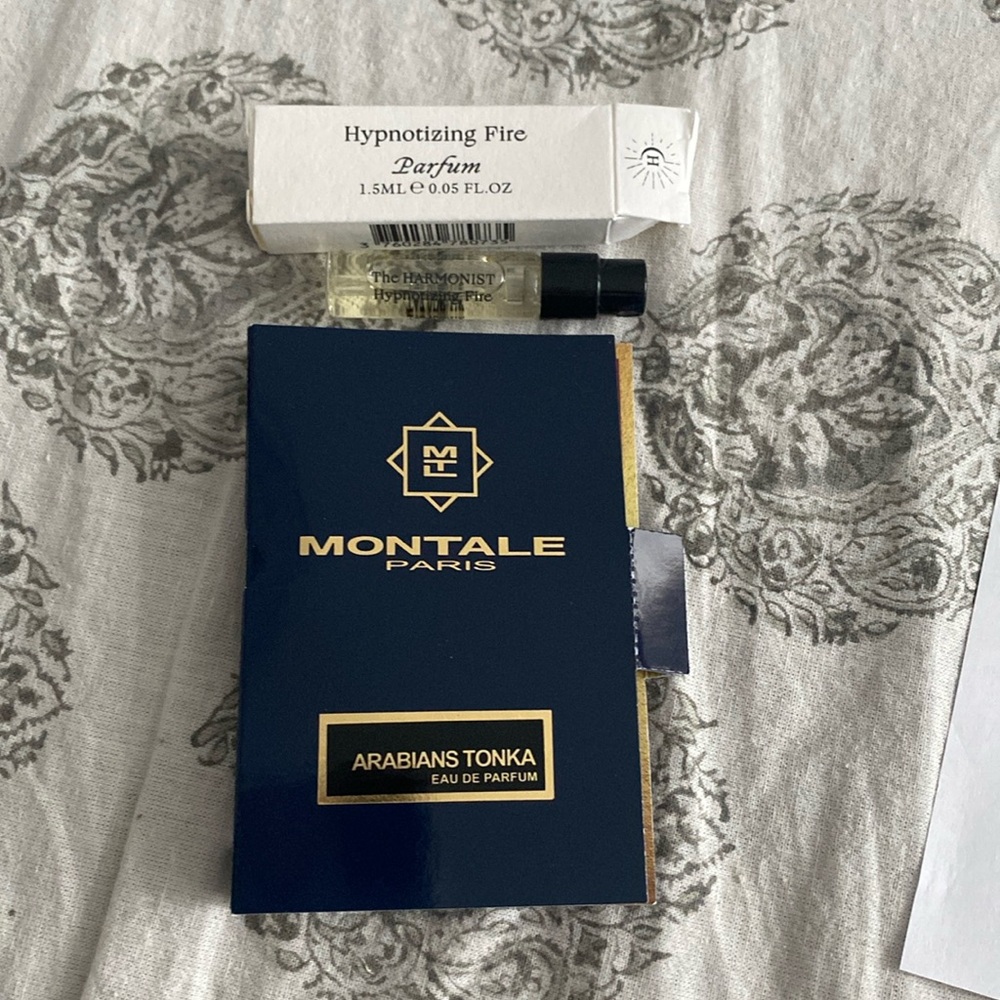 Montale Paris Arabians tonka Hypnotizing fire samples